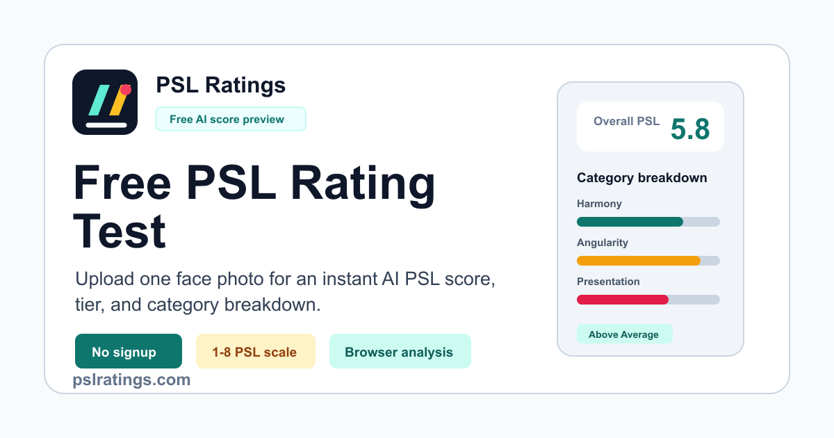 PSL Rating screenshot 1